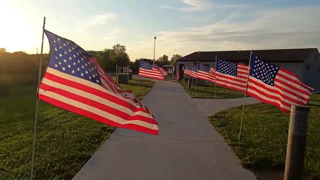 Flags on Labor Day, We Hope everyone had a wonderful Labor Day Holiday