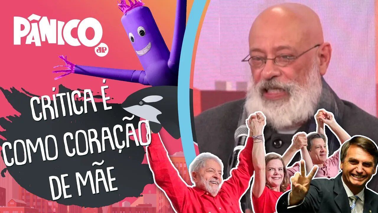 Luiz Felipe Pondé: 'A SITUAÇÃO ATUAL ENTRE PT E BOLSONARO É DE TERROR POLÍTICO TOTAL'