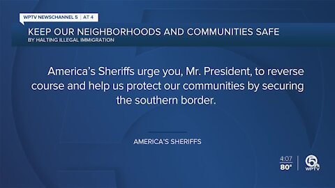 Sheriff Ric Bradshaw, Eric Flowers among sheriffs sending letter to President Biden on immigration