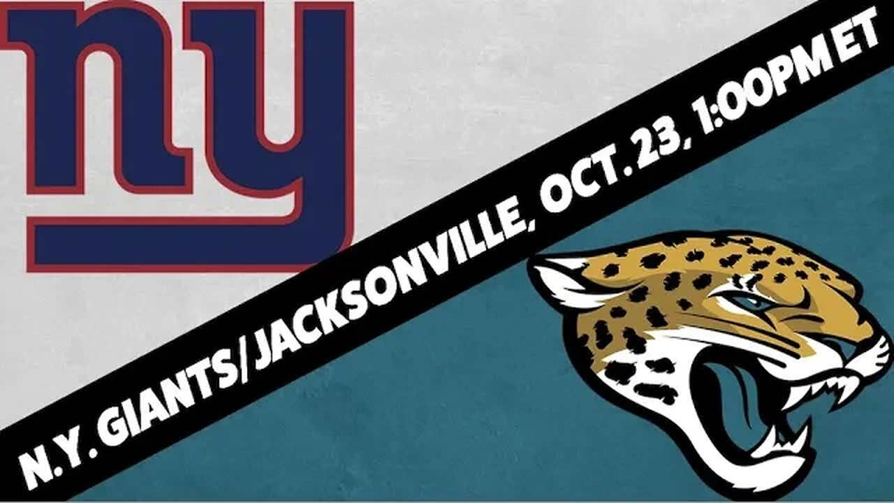 Jacksonville Jaguars vs New York Giants Picks and Predictions | NFL Betting Preview | Week 7