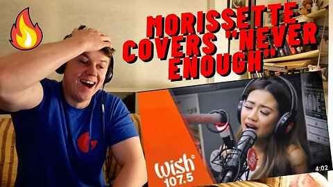 IRISH REACTION Morissette covers "NEVER ENOUGH" LIVE on Wish 107.5 Bus!! BEST PINOY SINGER!!