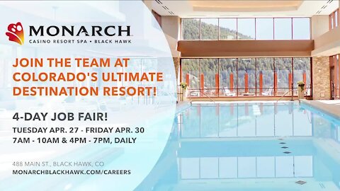 Job Fair April 27-30 // Monarch Casino