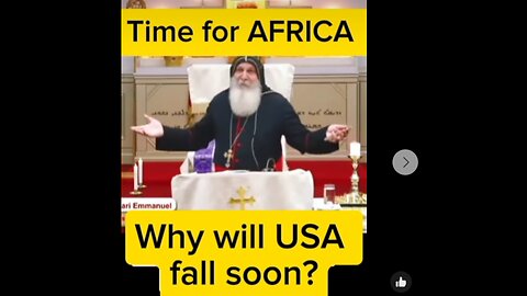 TIME FOR AFRICA WHY WILL USA FALL SOON?