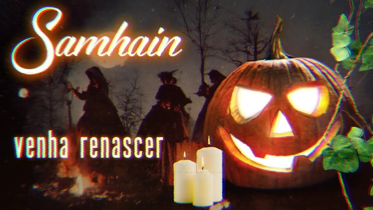 🎃 SAMHAIN 🎃 QUANDO O VÉU FICA MAIS FINO | TEMPOS DE RENOVAÇÃO E DIVINAÇÃO 🔮