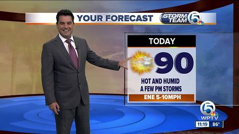 South Florida Monday afternoon forecast (7/9/18)