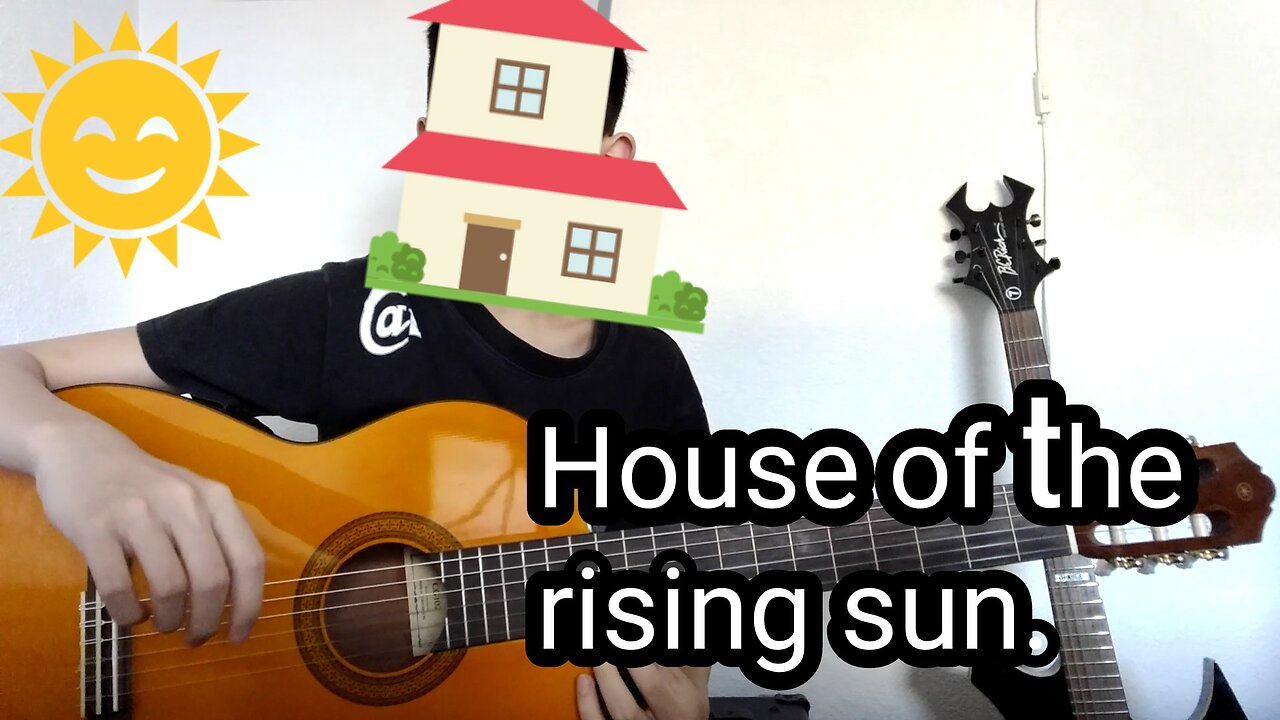 How to play house of the rising sun on guitar with tabs