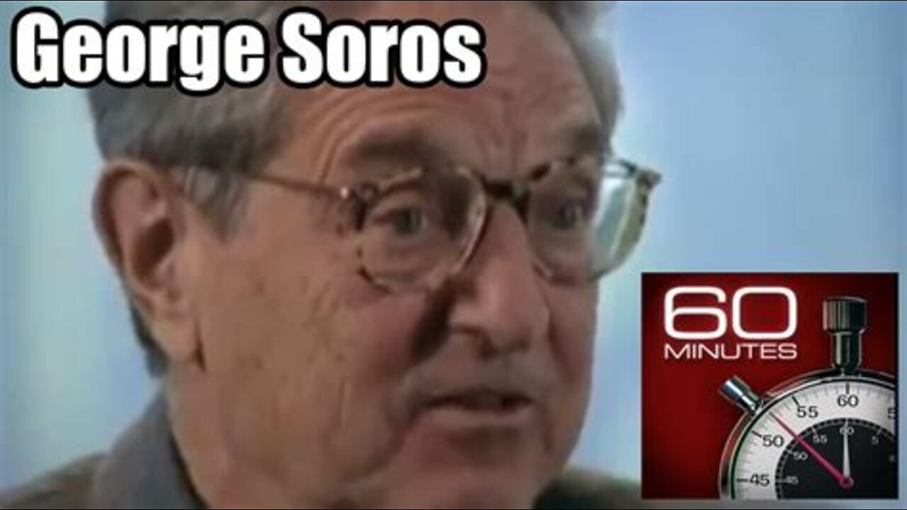 Soros: "I Cannot & Do Not Look At The Social Consequences Of What I Do"