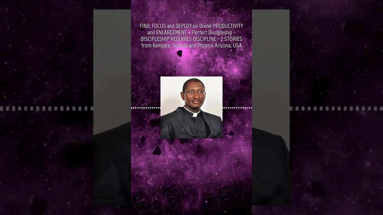 June 26 - FIND, FOCUS and DEPLOY on Divine PRODUCTIVITY and ENLARGEMENT + Perfect Discipleship - DIS