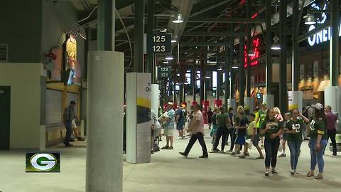 Lambeau Field bowl cleared during Packers' shareholders meeting due to storm threat