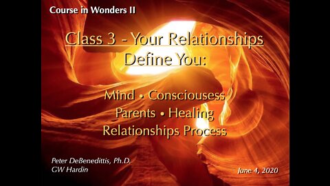 Course in Wonders Class 3