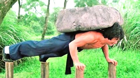 Weak Boy Does Pushups With A 300 Kg Rock On His Back, Soon, His Hand Becomes UnbreakableFilmscapture