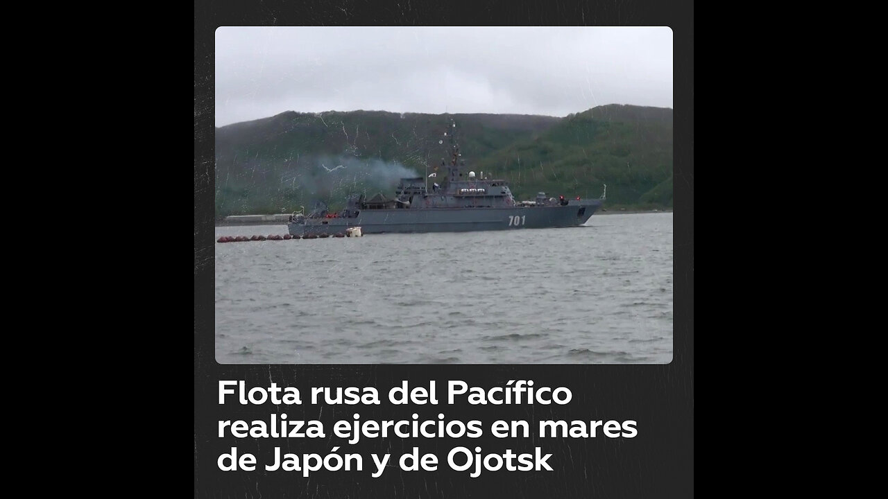 Maniobras rusas en el Pacífico: artillería y misiles en acción naval