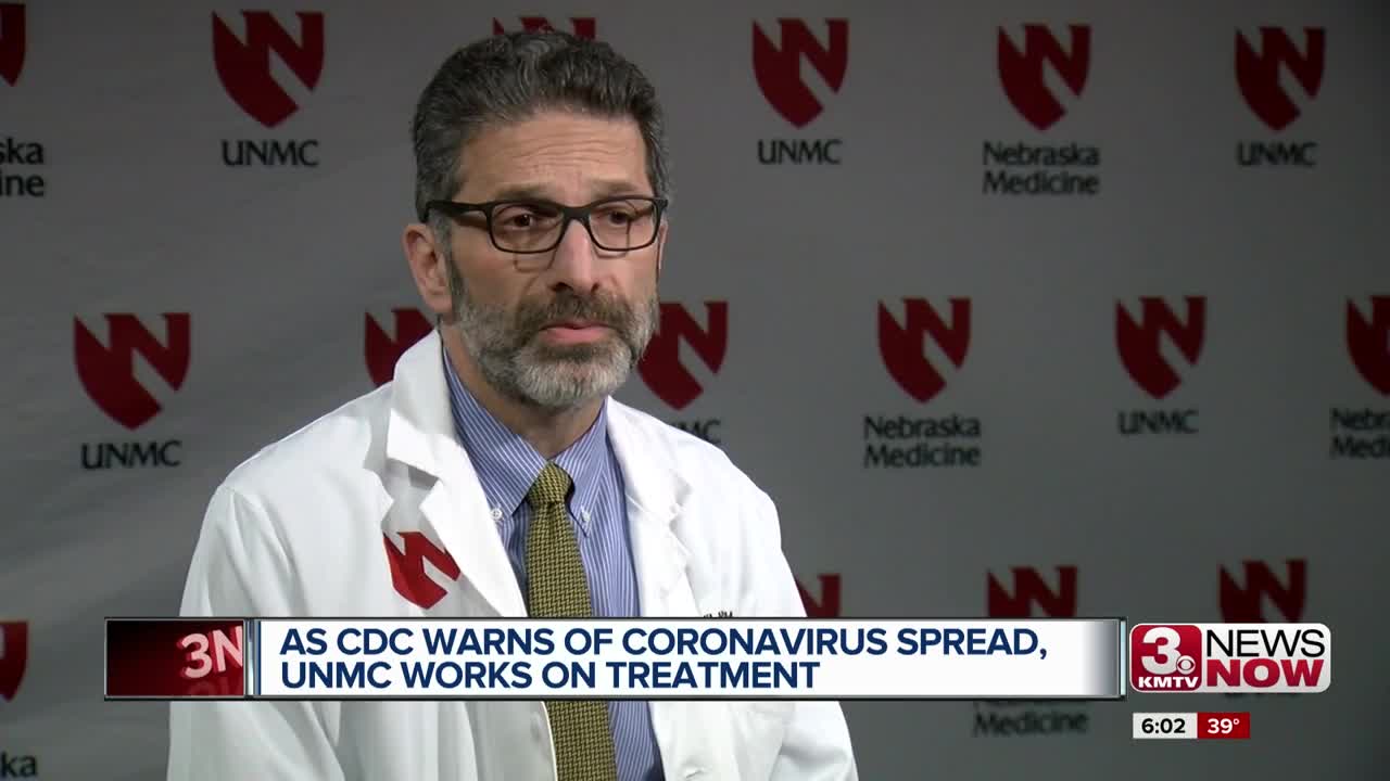 As CDC warns of Coronavirus spread, UNMC begins to test possible treatment