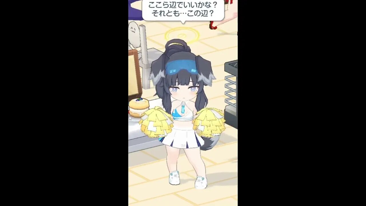A cheerful Hibiki