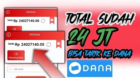 CARA MUDAH MENDAPATKAN SALDO DANA TERBARU HINGGA 1,5 JT TIAP MINGGU LANGSUNG GAS AJA BOSKUH