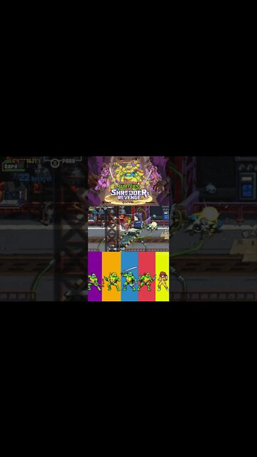 TARTARUGAS NINJAS SHORTS #68 - FASE 12