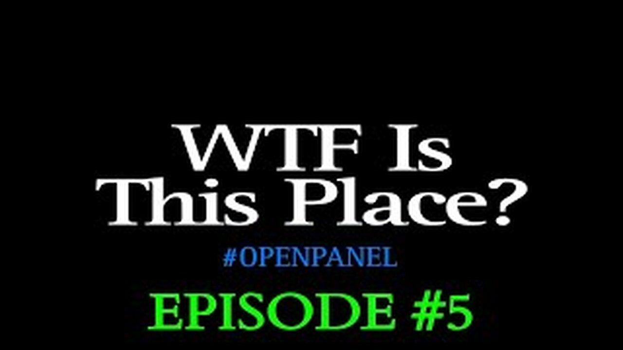 WTF Is This Place? WTF Are We Here For? #OPENPANEL Community Discussions (ep. 5)