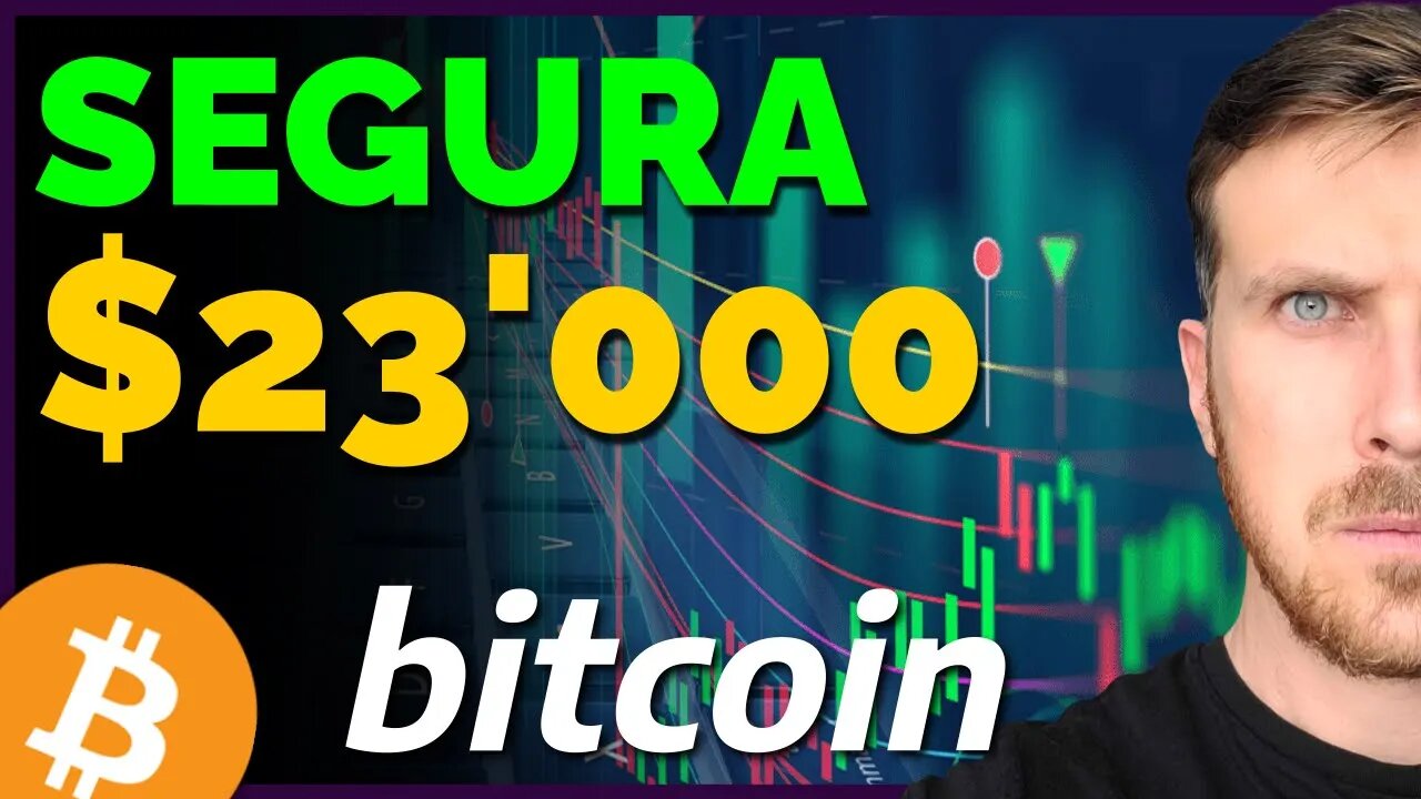 BITCOIN: VAMOS SEGURAR EM $23K!?