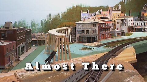 Curved Trestle Construction Progress