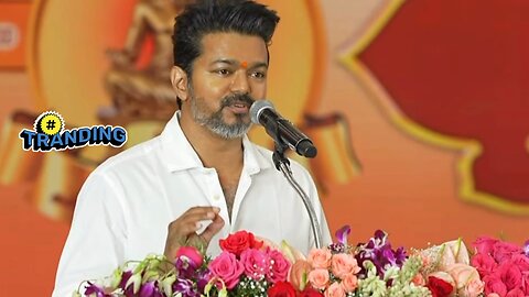 Thalapathy Vijay speech 🔥 - 2024