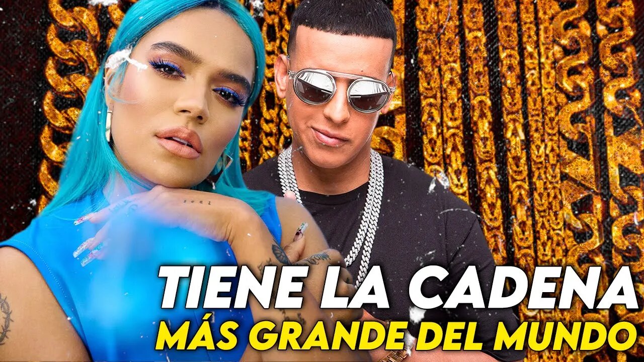 Top 5 Lujosas Cadenas de Artistas Urbanos Latinos 2022 | Karol G, Daddy Yankee, Rosalía Y Más