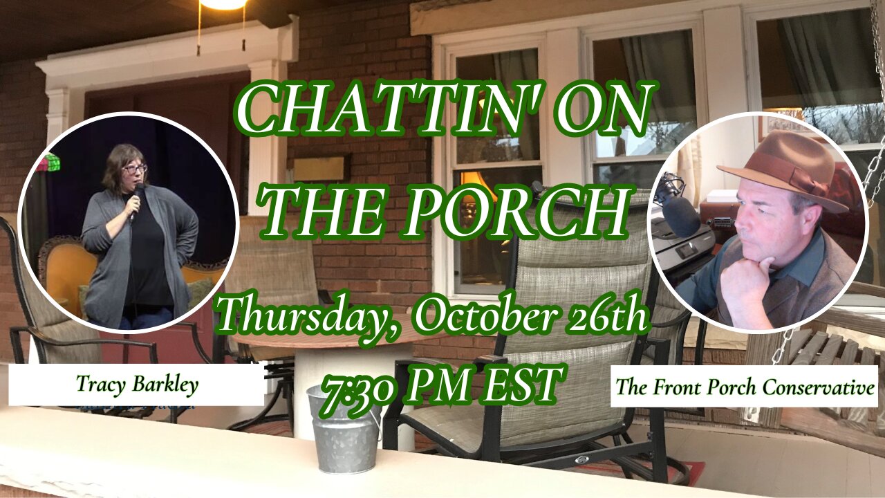 Chattin’ On The Porch…w/ Tracy Barkley