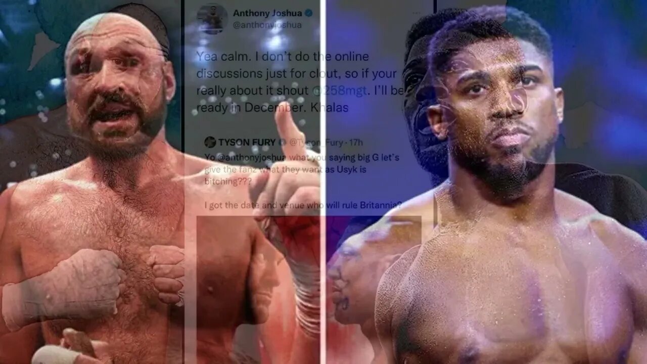 Anthony Joshua ACCEPTS Tyson Fury’s 60 40 fight offer for biggest British boxing bout in history