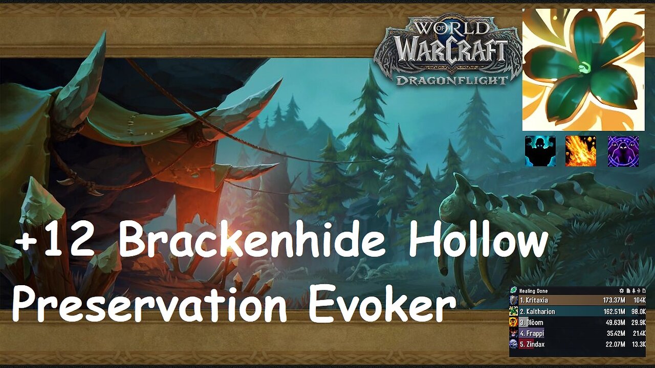 +12 Brackenhide Hollow | Preservation Evoker | Fortified | Volcanic | Spiteful | #206