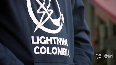 Lightning welcome Colombia's hockey club to Tampa