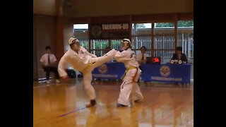 ITF Taekwondo Sparring in Tokyo, Round 3