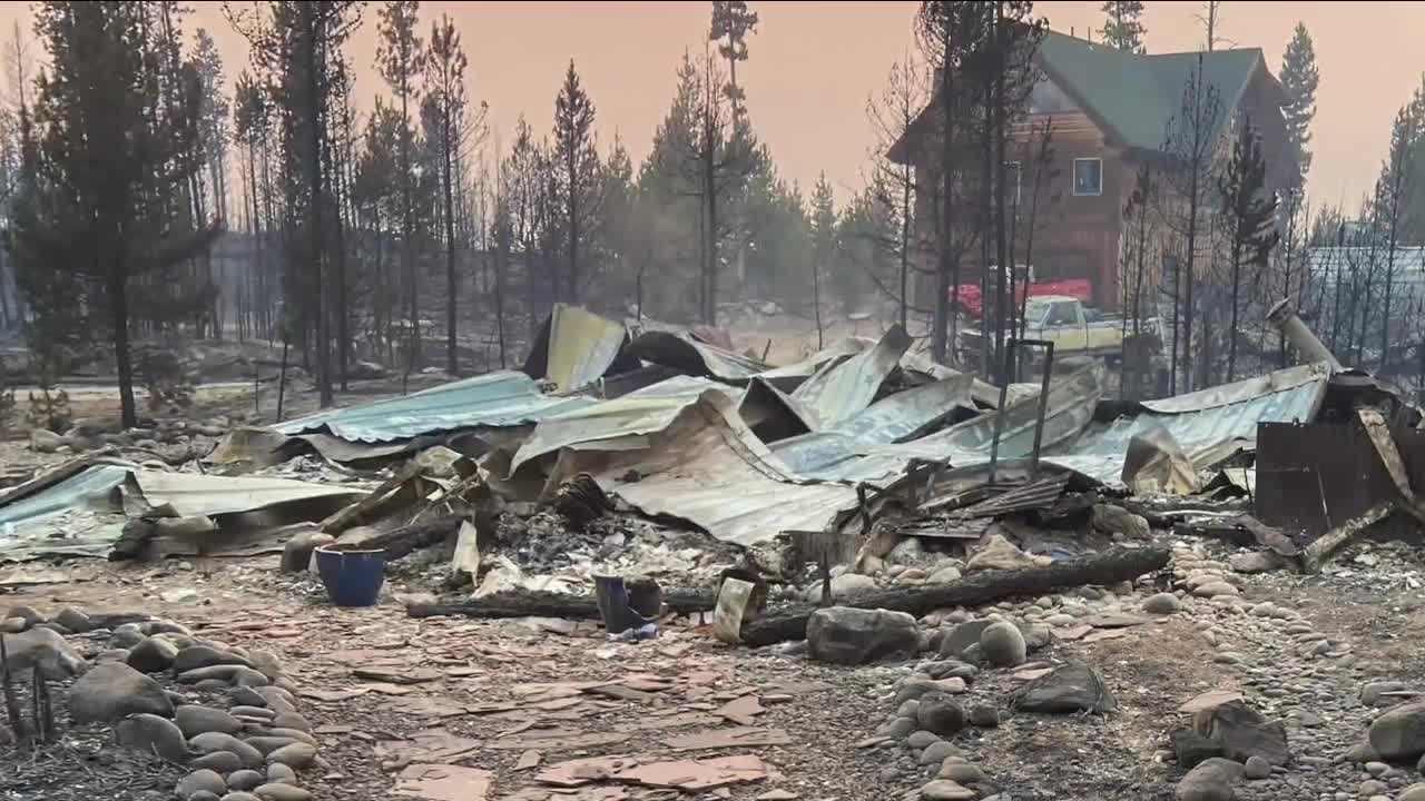 Pictures show what remains of a family's home in Grand Lake after the East Troublesome Fire