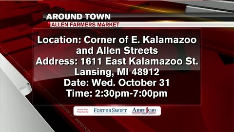 Around Town 10/30/18: Allen Farmers Market