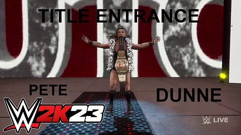 WWE 2K23 Title Victory & Entrance PETE DUNNE (BUTCH) THE BRUISERWEIGHT