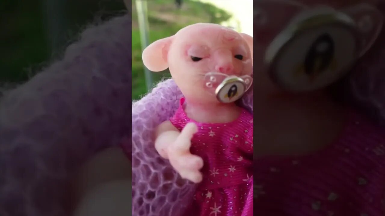 Daisy the human rat loves the bubbles #shorts #bubbles