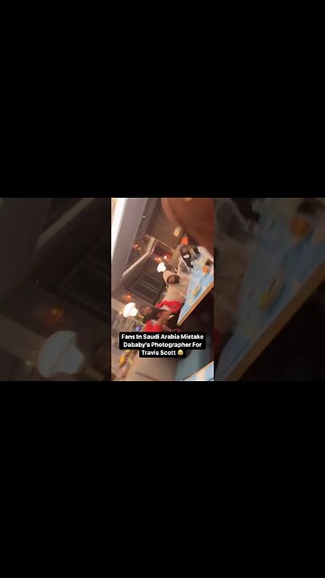 Saudi Arabia Fan Mistake Dababy’s Photographer For Travis Scott