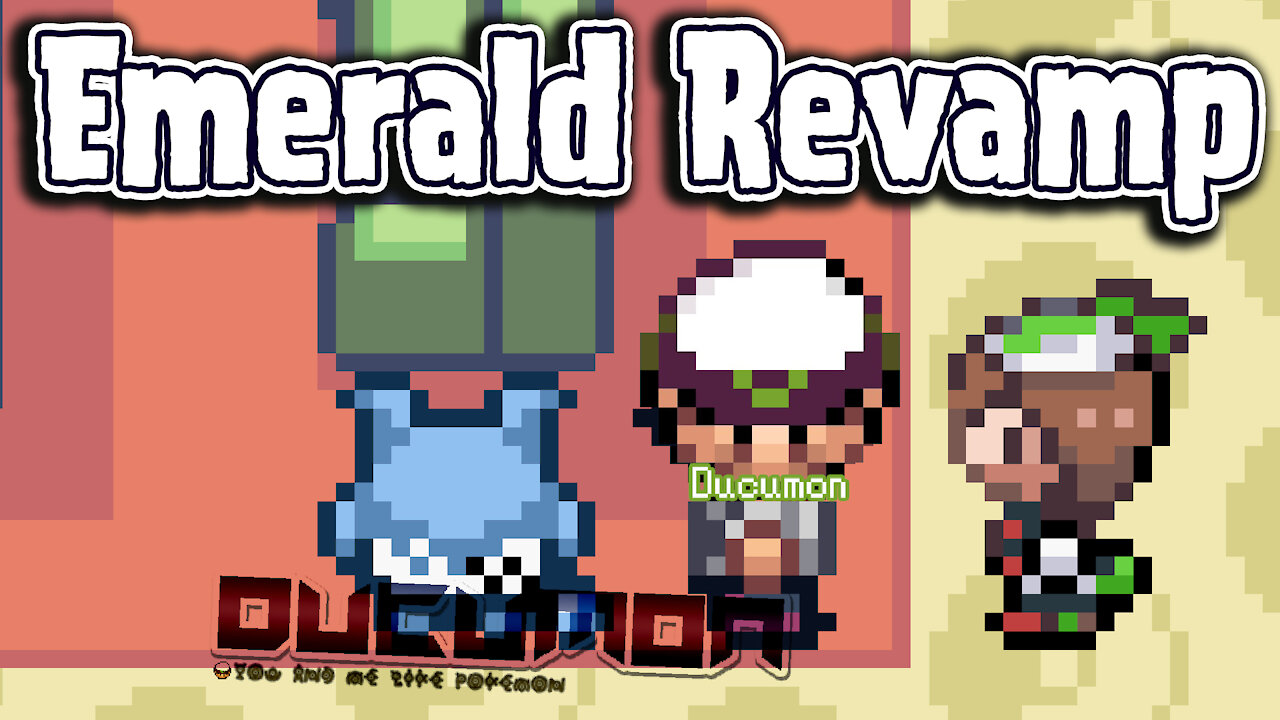 Pokemon Emerald Revamp - Spanish QoL GBA Hack ROM has Day/Night System, PSS, Upgrade everything