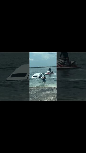 HOW DID SHE DROWN THE CAR?! 😳😭