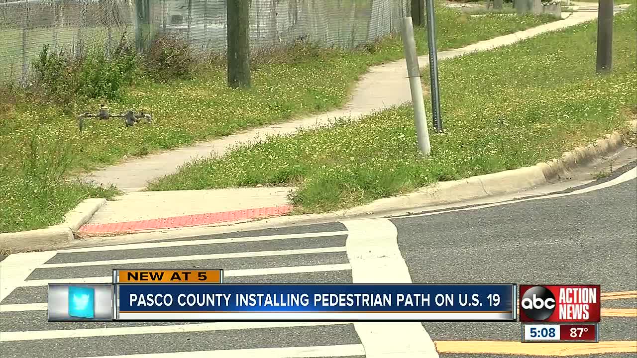 Second study to begin on creating pedestrian path under US-19