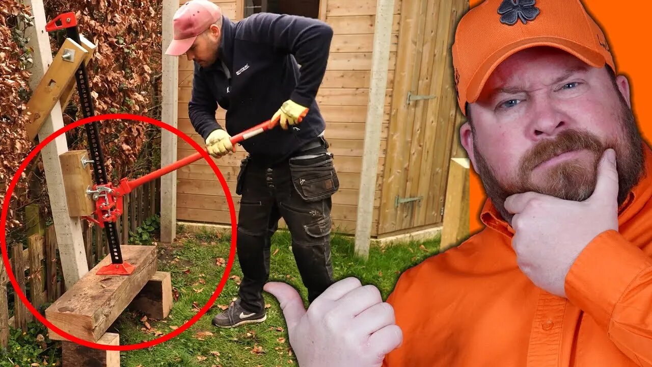 Is This REALLY The Fastest Way to Remove a Concrete Fence Post?