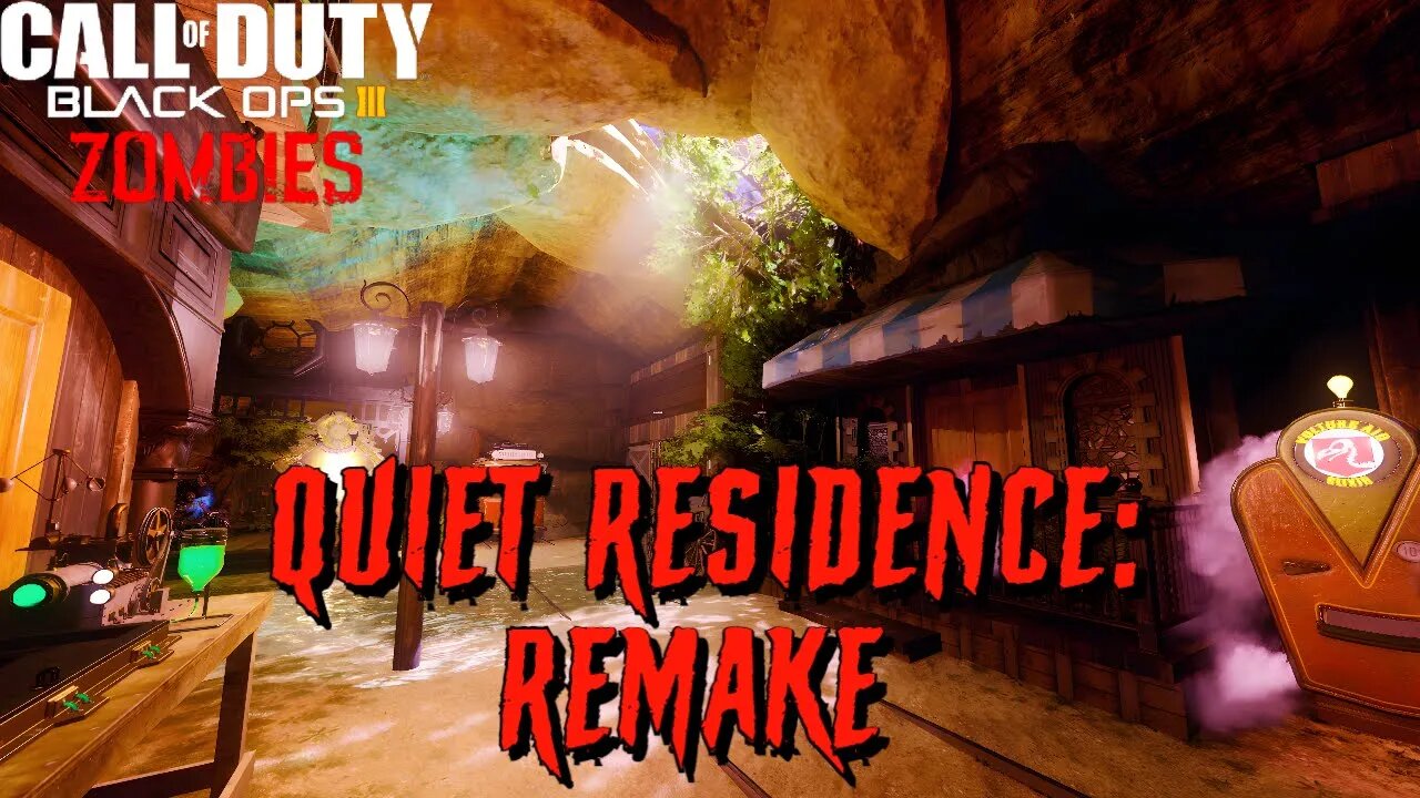 Call of Duty Quiet Residence Remake Custom Zombies Map