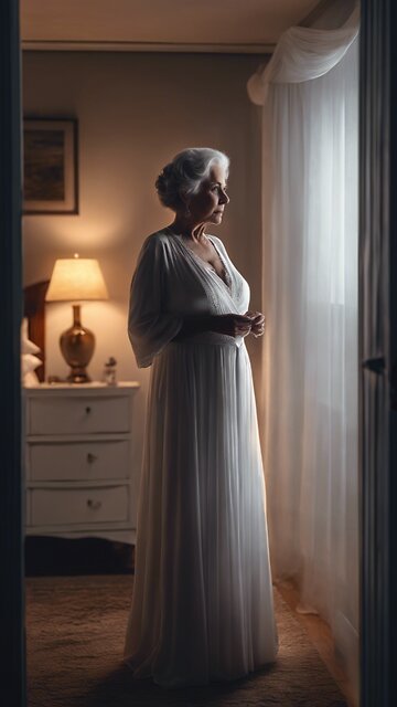 Haunting Paranormal Geriatric Female Ghost Torments Vacant Home