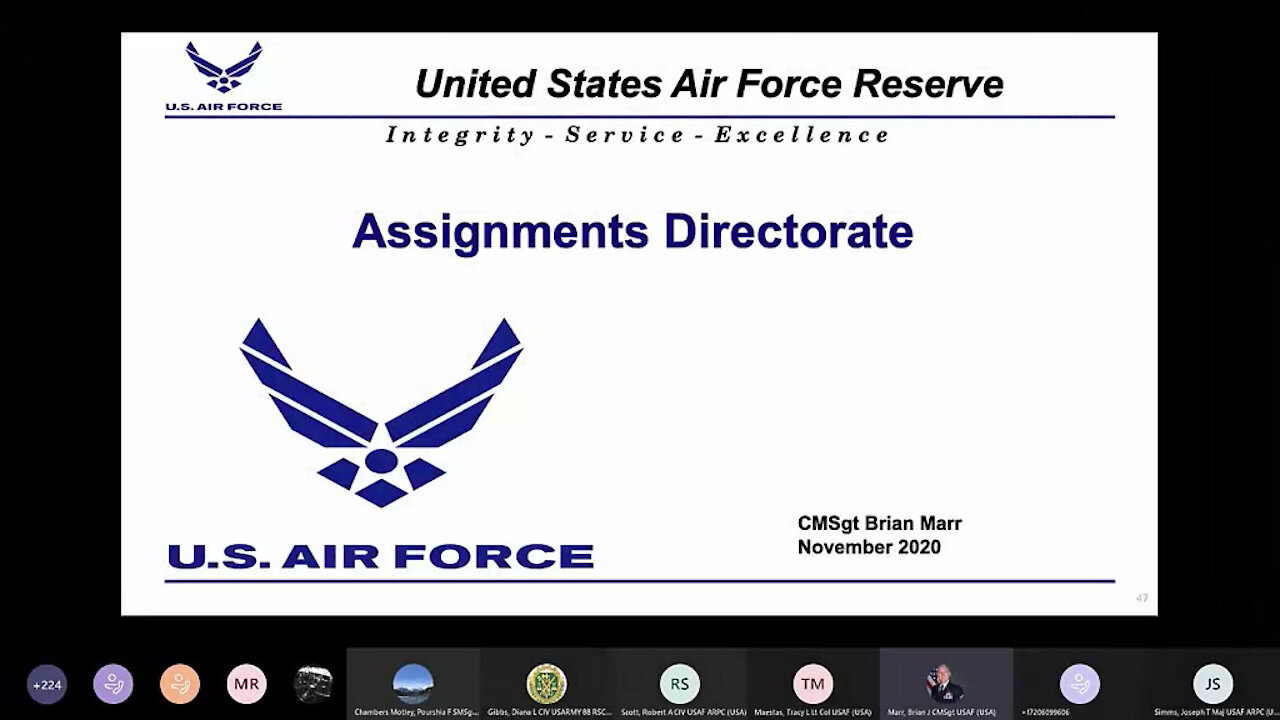 Air Reserve Component Field Orientation DPA Overview Briefing