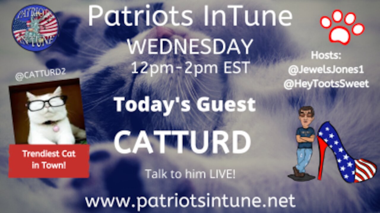 PATRIOTS IN TUNE Show #298: CATTURD #AlexandriaOcasioSmollett 2/3/2021