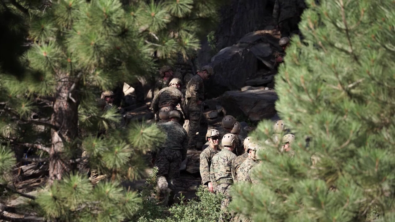 07/24/2020 4th Recon, E Co Participate in a Modified Mountain Training Exercise: B-Roll