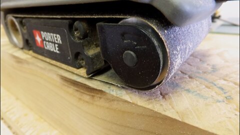 Horizontal Sander and Portable Belt Sanders - A woodworkweb.com video