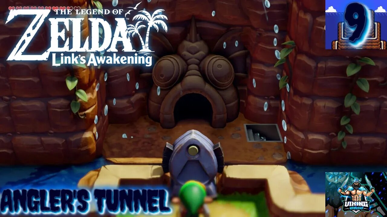 The Legend of Zelda: Link's Awakening Playthrough Part 9: Angler's Tunnel