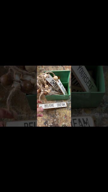 You wont believe these were Shutter Slats / Trash to Treasure