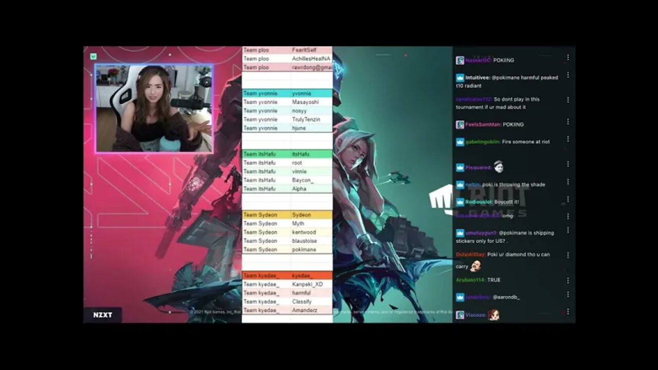 Poki Complains About Imbalance Team in Valorant Twitch Rival