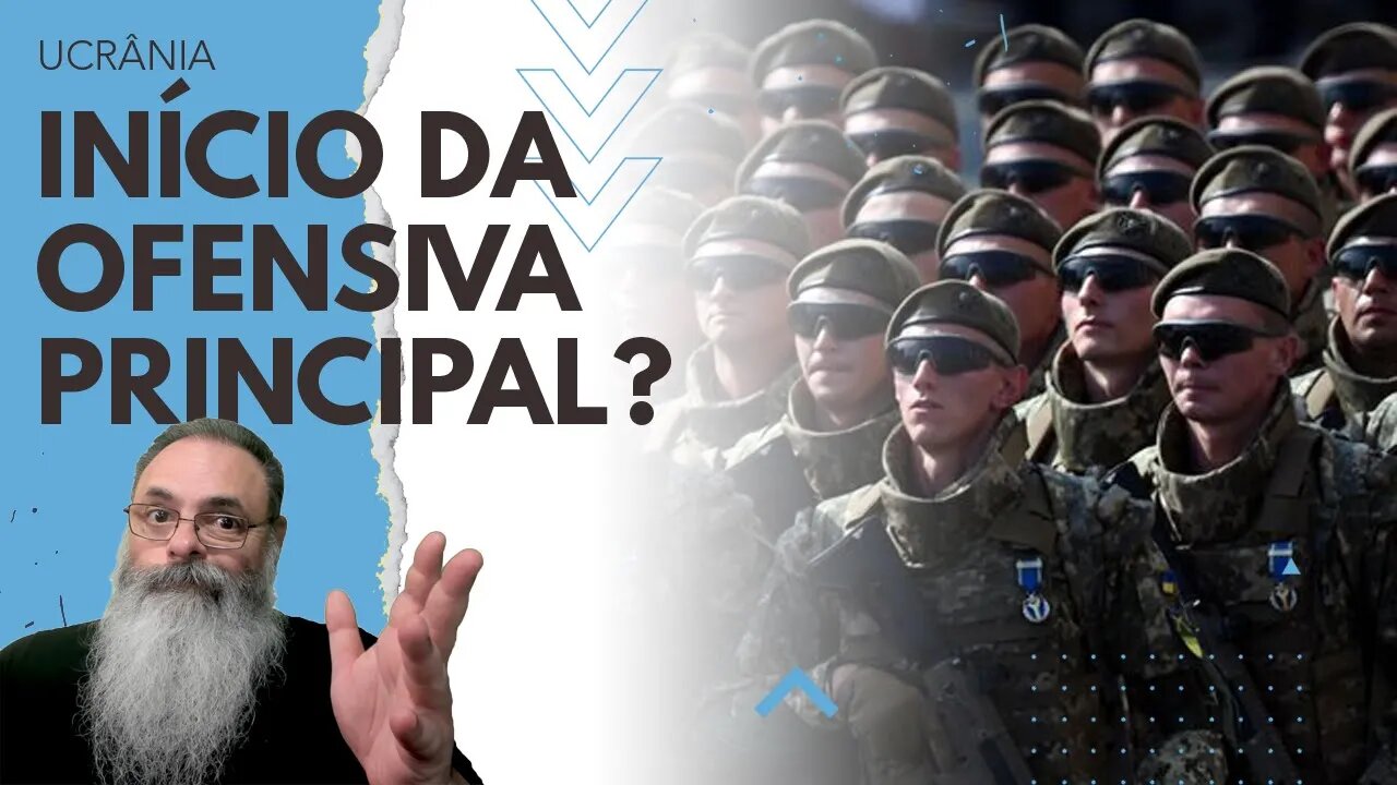 JORNALISTAS OCIDENTAIS especulam que, NESSE MOMENTO, INICIOU a PRINCIPAL CONTRAOFENSIVA UCRANIANA