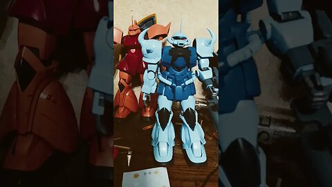 Gouf custom short review #shortsvideo #shortsfeed #youtubeshorts #gunpla #gundamreview #gunplareview